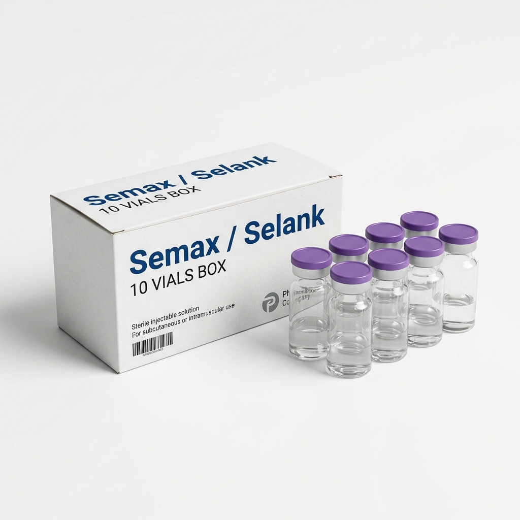 Selank (Box 10 Vials) - 10mg